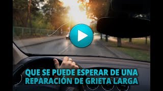 Que se puede esperar de una reparación de grieta larga