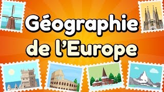 Quiz : Géographie de l'Europe - 20 Questions