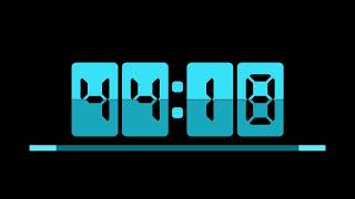 54 minutes Countdown Timer flip clock