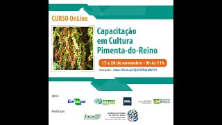 Curso de Produção em Pimenta-do-Reino - 2º dia.