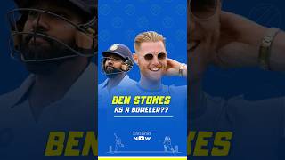 BEN STOKES Clean BOWLS ROHIT 😱🙄  #shorts #viral #shortsvideo