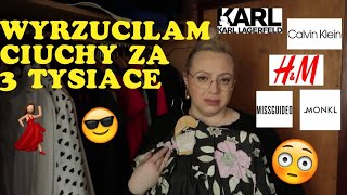 👍 CZYSZCZENIE SZAFY NA WIOSNĘ | JAK POŻEGNAĆ SIĘ Z UBRANIAMI | CALVIN KLEIN, LAGERFELD Z LUMPEKSU