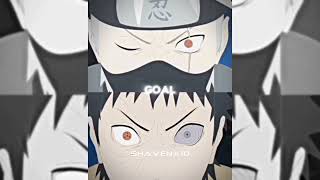 Obito Uchiha vs Kakashi Hatake  characterwise #animeedit