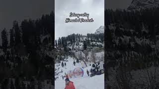 Solang valley | Manali Himachal Pradesh❄️ #music #ytshorts #manali #himachalpradesh #travelvlog