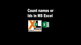 How to Count names or shipment values in a selected range . #shorts #xl_maza