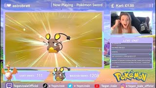 Shiny Dedenne after 1208 eggs! - Pokémon Sword ¦ Masuda Method