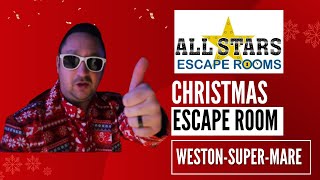 Festive Escape Room & Christmas Feast at Allstars Weston-super-Mare! | Vlogmas Adventure 🎅🏼