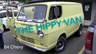 1964 Chevy Van. "The Hippy Van"