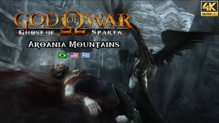 Aroania Mountains | Lyrics ENG & PT - BR | God of War Ghost of Sparta - Soundtrack | 4K 60FPS