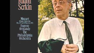 Mozart-Piano Concerto No.  27 in B flat Major KV 595 (Complete)