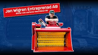 Jan Wigren Entreprenad AB med Rotastar siktskopa RS13-20