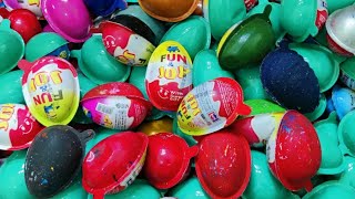 New 200 Kinder Surprise Eggs 😋😋 / ASMR Satisfying video / A Lot of Candy