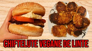 Chiftelute Vegane de linte rosie- Reteta