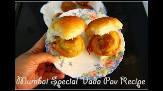 Vada Pav  Recipe I How to make Mumbai Style Vada Pav at home I Popular Street Food of Mumbai