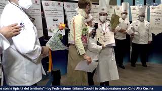 Premiazione 1°Trofeo Miglior Professionista LadyChef - Federazione Italiana Cuochi