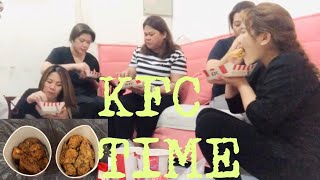 Eating KFC for dinner (vlog#92)