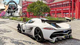 Koenigsegg Jesko - The Crew Motorfest (Steering Wheel Gameplay)