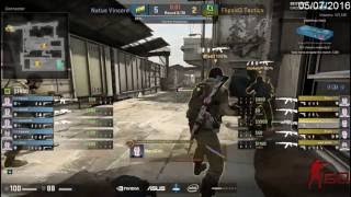 CS:GO - Natus Vincere Vs FlipSid3 Tactics - ESL ONE Cologne 2016  - Group B