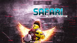 Serena - Safari Best Beat Sync Montage - Android Edit - #ItzzZatchGaming