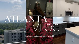 WEEKLY VLOG | in ATLANTA, strip club, apartment hunting, I MOVEDDD!!!, target + more