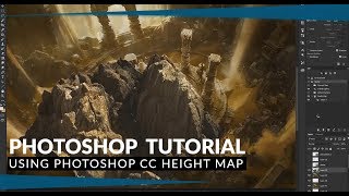 Tutorial: Using Photoshop CC Height Map by Kyu-Seok Choi