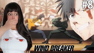 SAKURA VS TOGAME GETS SERIOUS! SUCCEEDING THE PAST! WIND BREAKER EPISODE 8 REACTION