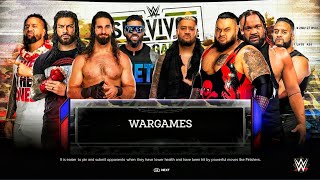 Seth Rollins & OG Bloodline Vs Bronson Reed & New Bloodline - War Games Match | WWE 2k24