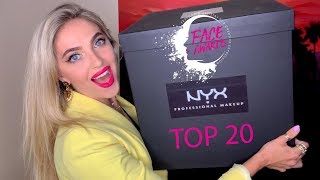 NYX FACE AWARDS UKRAINE 2019 Top 20 Unboxing by Osennyaya Kate