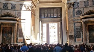 Pantheon 21 Aprile: lo spettacolo astronomico