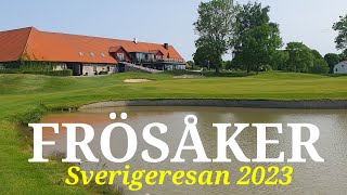 Jag spelar Frösåker Golf! Golfglädje vid Mälaren | Sverigeresan 2023 del 3