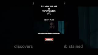 A Quiet Place_ The Sound of Fear (PART 1) #aquietplace #horrorshorts #shorts #movie