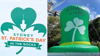 ST. PATRICK'S DAY/IRISH FESTIVAL AT THE ROCKS SYDNEY 2024