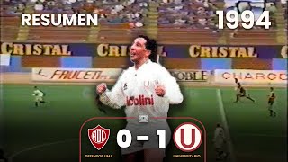 Defensor Lima 0-1 Universitario | Año 1994 | Resumen | Gol de Peter Mendez⚽🎞