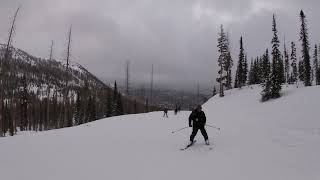 Lindley's full run down Raven lift