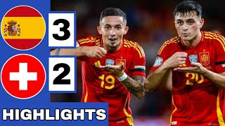 🔴Spain vs Switzerland (3-2) Extended HIGHLIGHTS | UEFA Nations League