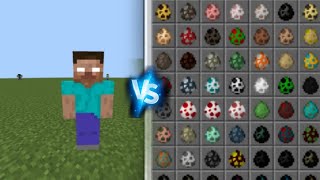 Minecraft Addons PE Herobrine VS Fulls Mobs Addons In Mobile Battlevideo! Notwalk