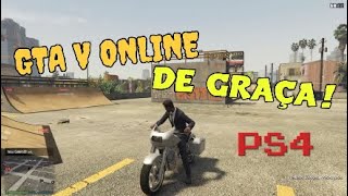 JOGANDO GTA V ONLINE DE GRAÇA!