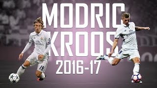 Luka Modric & Toni Kroos - Best Passes & Assists 2016/17