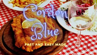 Cordon Bleu on budget. Delicious food for small pocket. Recipe, prepare, cook like in Switzerland