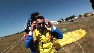 Mon saut en parachute aux Sables d'Olonne