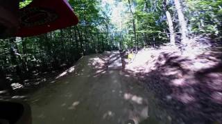 Cats Paw Run Highland Mountain Bike Park Commencal DH V3 gopro session