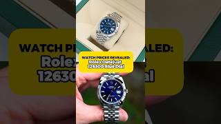 How Much Does a Rolex Datejust Cost Dealers?