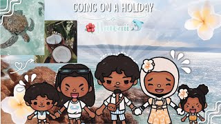 Going on a holiday to Hawaii 🌺🌊🐬 Toca Life World 🌎💐🦋