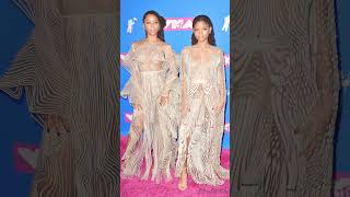 Red Carpet Evolution:Chloe and Halle 2013-2023 #chloebailey #hallebailey #style #shorts #viral #fyp