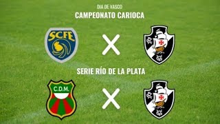 DOMINGO AGITADO! VASCO ENCARA SAMPAIO CORRÊA E  DEPORTIVO MALDONADO!