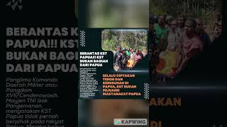 Selalu ciptakan teror dan kerusuhan di Papua, KST bukanlah pejuang masyarakat Papua