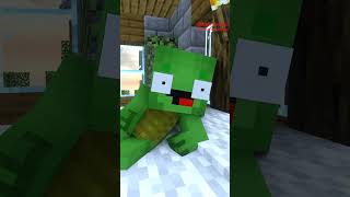 The Musical Door 😍- Baby zombie minecraft animations