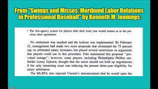 Labor Day: Lenny Dykstra on role he played in US labor history (ending 1994-5 baseball strike)