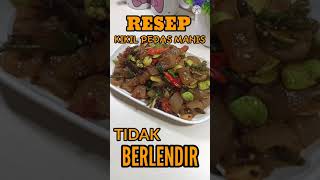 MASAK OSENG - OSENG KIKIL PEDAS MANIS GAK BERLENDIR#shorts