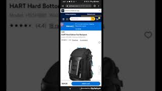 #HART  hard bottom  Tool Backpack HSSHBB1 link in the description